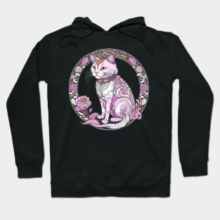 Art Nouveau Kitty Hoodie